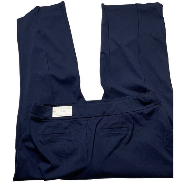 Est 1946 Classic Career Pants Women Size 22/24W Straight Leg Stretch Flat Front - Picture 7 of 10